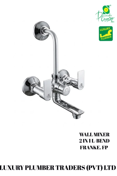 WALL MIXER 2IN 1L BEND